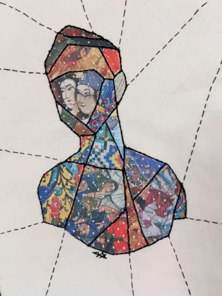 artwork by Zohreh Masoud Moghaddam