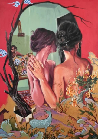 artwork by Firouzeh Bakhtiari